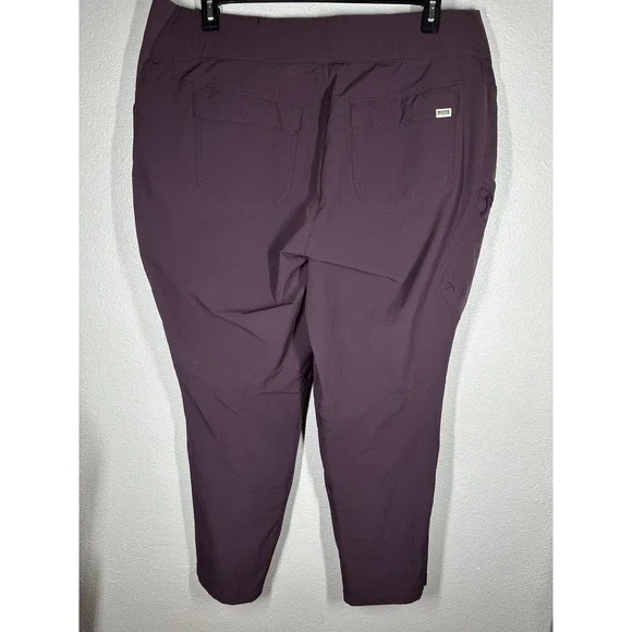 Duluth Trading Co. Pants Womens 20W X 31 Purple Flexpedition Hiking Stretch - Picture 2 of 13